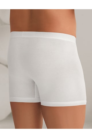 Şahinler Likralı Modal Boxer Me141-By Beyaz