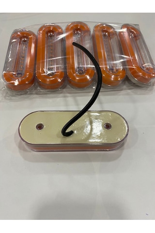 Ahmet Otomotiv 5 Adet Yeni Nesil Neon Yere De Işık Veren Yan Lamba Sarı Renk 12v-24v