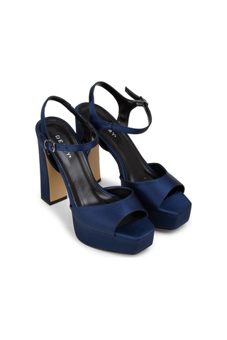 Deery Kadın Lacivert Platform Abiye Ayakkabı - Sm203zlcvm01