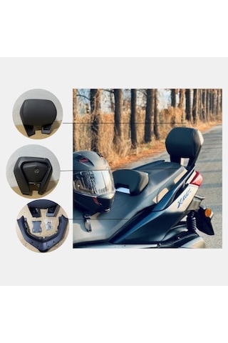 Hmapart Xmax Sissybar 2023-2025 Siyah