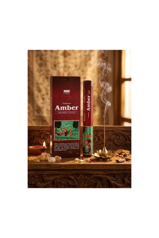 Darshan Amber Kehribar Aromalı Çubuk Tütsü 20 Adet