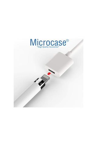 Pencil Uzatma Adaptör Kablo 8 Pin To Usb - Beyaz Al4074