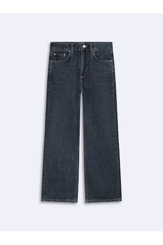 LTB Vıenne Zıp Fermuarlı Straight Dark İndigo Jean Pantolon