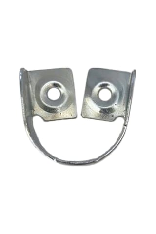 Yuvarlak Metal Askı Borusu Flanşı Dolap Ve Mobilya Boru Flanşı Metal Boru Çapı:25mm 10 Adet Krom