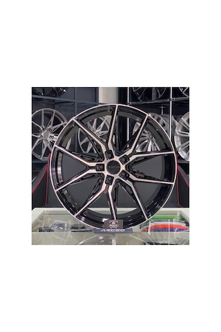 19 İnç 5x112 Arceo Marsilya Black Dia. Jant Modeli 4adet Uyumlu