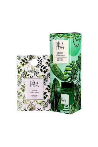 Pisa Yağmur Ormanı Çubuklu Oda Kokusu 100 ML + Yağmur Sonrası Oda Kesesi 20 G