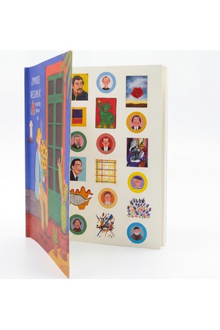 Melimelek Zamansız Ressamlar Ajandası Iıı, Zamansız Ajanda 16.5x19.5 Cm Sticker'lı Zamansız Iıı