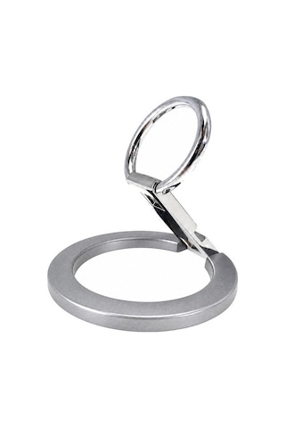 Zore Paris M1 Magnetik Ring Stand Telefon Tutucu Gümüş