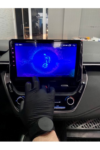 Toyota Corolla 2019+ 10" Uyumlu Androıd Multimedya Gerçek 2/32 Kablosuz Carplay Geri Görüş Kameralı 10"