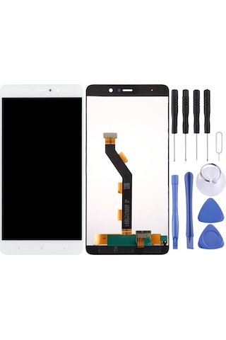 Sayısallaştırıcı İle Xiaomi Mi 5s Plus İçin Tft Lcd Ekran Tam Montaj Beyaz 1 Adet