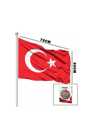 Aee Türk Bayrağı 50x75 Cm Kalın Alpaka Kumaş Dayanıklı, Renk Solmaz, Çift Dikişli Türk Bayrağı ?