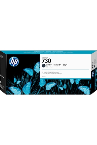 HP 730 P2V71A Mat Siyah DesignJet Mürekkep Kartuşu