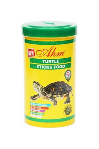 Ahm Turtle Sticks Green Food Kaplumbağa Yemi 1000 Ml