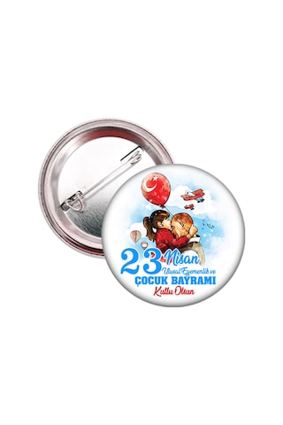 20 Adet - 23 Nisan Öğrenci Rozeti Model 2