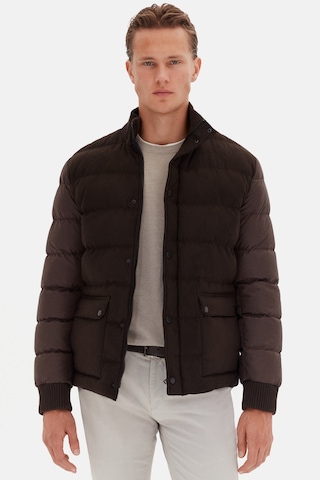 Twn Slim Fit Kahverengi Düz Mont 5ec071222011m Çok Renkli