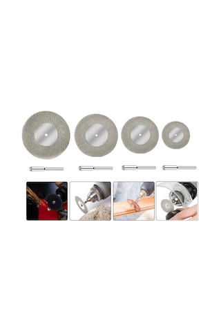 8 Parça Elmas Testere Ahşap Cam Plastik Gravür Uç Set