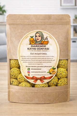 Çikolata Kaplı Sarı Truf Topları 1 Kg