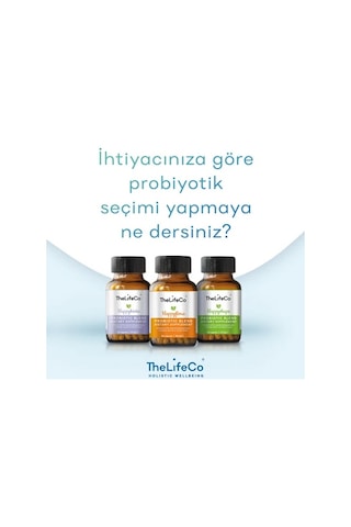 TheLifeCo Happyflora Probiyotik 30 Kapsül - Sindirim
