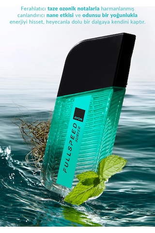 Full Speed Surfer Erkek Parfüm Edt 100ml Üçlü Paket Odunsu