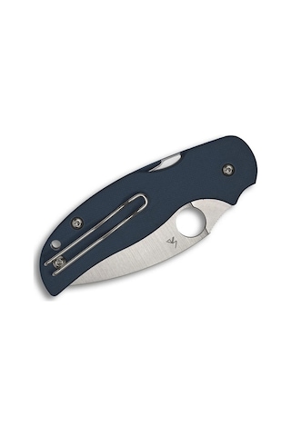 Spyderco Sage 5 Cpm Spy27 G10 Blue Plainedge Kamp Çakı Mavi 19047520