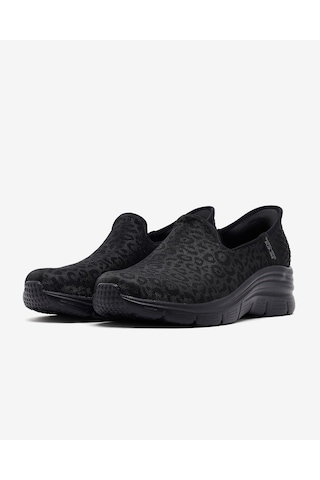 Skechers Fashıon Fıt Kadın Siyah Spor Ayakkabı 896414tk Bbk Siyah