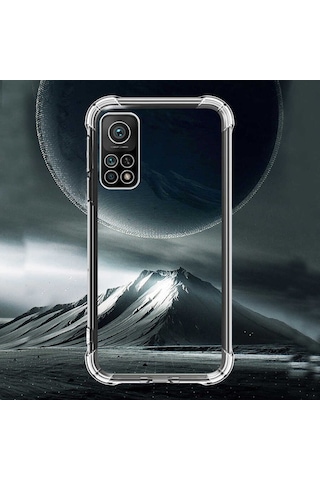 Xiaomi Mi 10T Pro 5G Kilif Seffaf Nitro Anti Shock Kapak 389752591