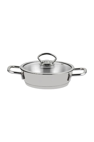 Nehir Silver Çelik 6 Parça Sahan Seti