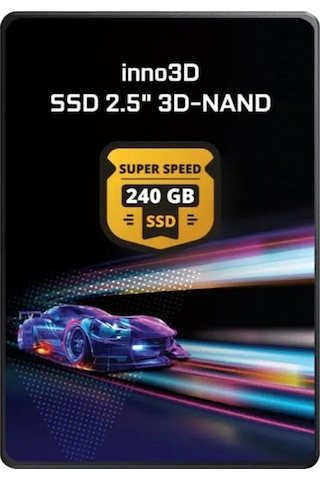 Inno3d 240gb 2.5 3d Nand 520-460mb-s Ssd Disk
