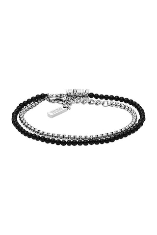 Diesel Djdx1542-040 Erkek Bileklik Metalik Gri