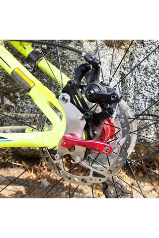 Mufunye Alüminyum Bisiklet Disk Fren Adaptörü - Yol Bisikletleri İçin Sabit Montaj Aksesuar Diğer