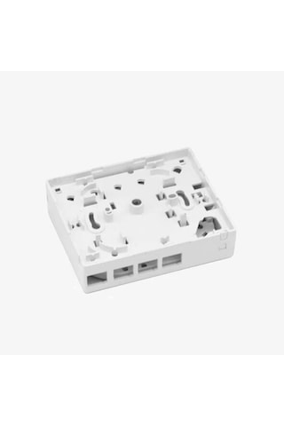 Ods 1 Port Surface Fiber Optik Duvar Tipi Keystone Jak Kutusu Beyaz 13sfp1pwt