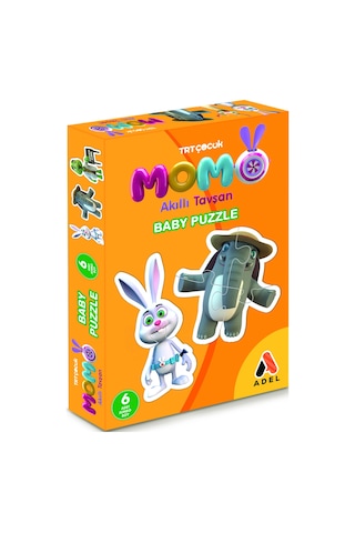 Trt Çocuk Tavşan Momo Baby Puzzle