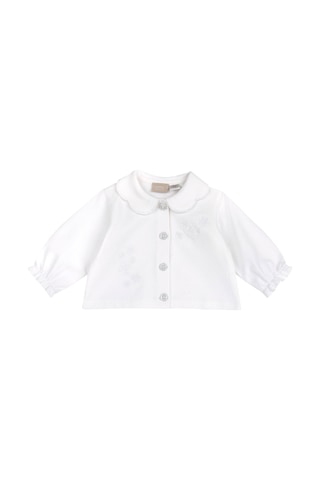 Chicco Kız Bebek Uzun Kollu Hırka 09101852000000 000033 Beyaz