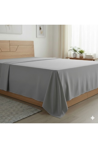 Tek Kişilik Düz Çarşaf Pamuklu Kumaş Lastiksiz Çarşaf 160x240 Antrasit Tek Kişilik Düz Çarşaf Pamuklu Kumaş Lastiksiz Çarşaf 160x240 Antrasit