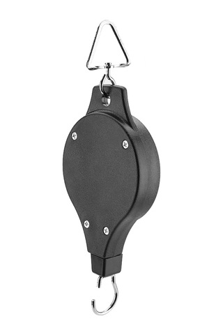 Ximistore9 90cm Uzatılabilir Abs Saksı Asıcı, 15kg Yük Kapasitesi, Metal Kanca İle Balkon Ve Bahçe İçin