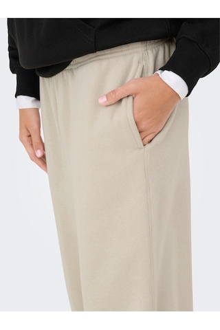 Only Onlbest Lıfe Cuff Pant Swt Noos Kadın Gray Eşofman Altı - 15357504 Gri