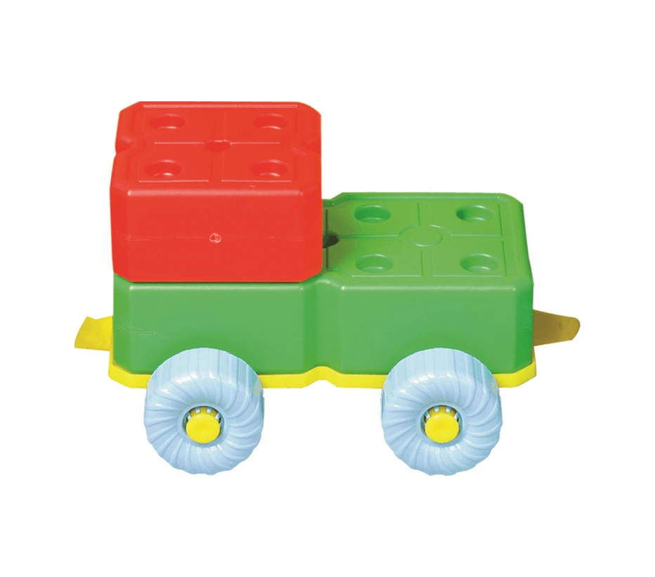King Kids Arabalı Tuğla 40 Parça