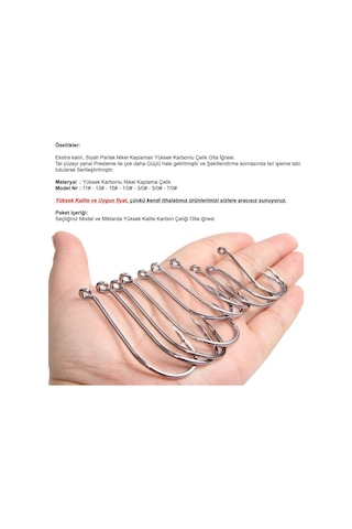 MSO VIP Kalite 8299 Olta Balık Yüksek Karbon Çelik Std iğne