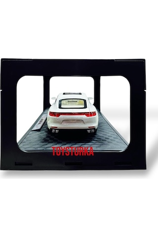 1:24 Metal Model Koleksiyon Araba Porsche Beyaz 21 Cm Cz127b