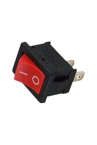 Ayt Powermaster Ic-125b-1 Mini Kırmızı Işıksız On-off Aç Kapa Anahtar Düğme Buton