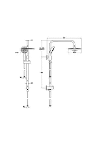 System Rain Ls25 Duş Kolonu Diğer