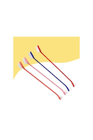 Miçiko Köpekler ve Kediler İçin Yumuşak Diş Fırçası 4'lü Paket