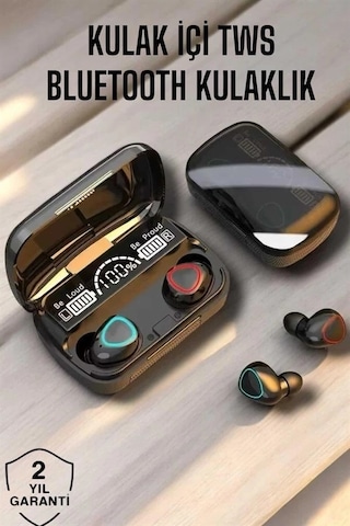 Bluetooth Bağlantılı Suya Dayanıklı, Uzun Pil Ömürlü Kablosuz Kulaklık Çok Renkli