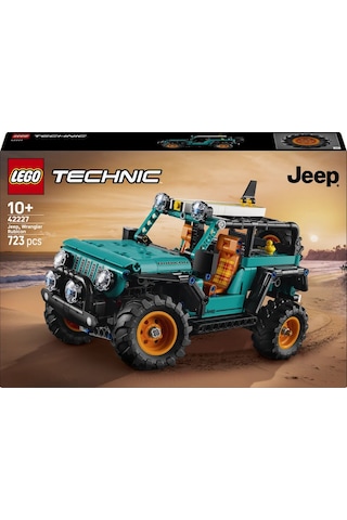 LEGO® Technic™ Jeep® Wrangler Rubicon SUV 42227 - 10 Yaş ve Üzeri Çocuklar için Ördek İçeren Oyuncak Yapım Seti (723 Parça)