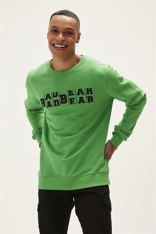 Bad Bear 22.02.12.009-c13 Counter Erkek Sweatshirt Yeşil