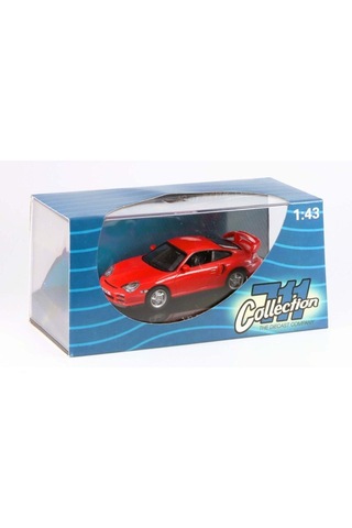 1:43 Ölçek Atlas 2000 Porsche 996 Gt2 Diecast Metal Minyatür Model Araba 10cm