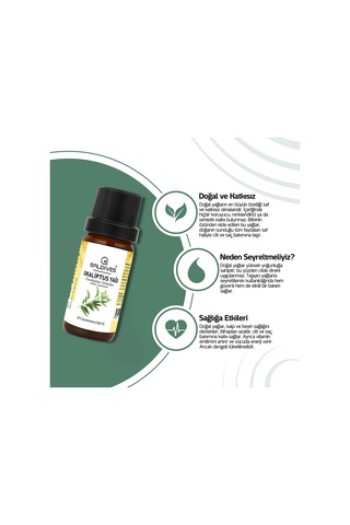 Saldives Okaliptüs Yağı 10 ML
