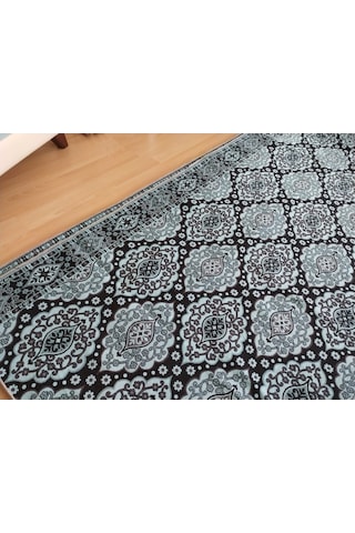 Başaran Osmanlı 6 Metrekare Serme Halı Örtüsü Su Yeşili
