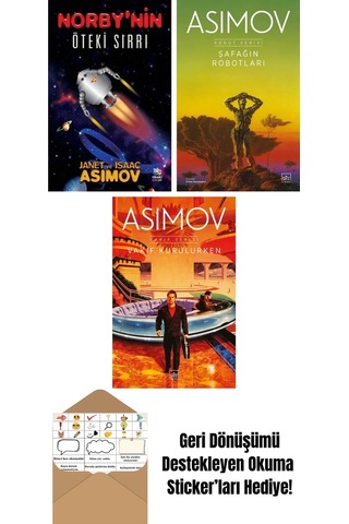 Norby Nin Öteki Sırrı + Şafağın Robotları Robot Serisi 3. Kitap + Vakıf Kurulurken Vakıf Serisi 6. Kitap
