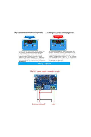 Akıllı Dijital Termostat Sıcaklık Kontrol Cihazı Termometre Yüksek Ve Düşük Sıcaklık Göstergesi